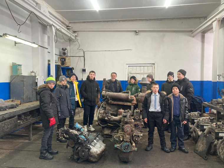 Экскурсия на предприятие села.